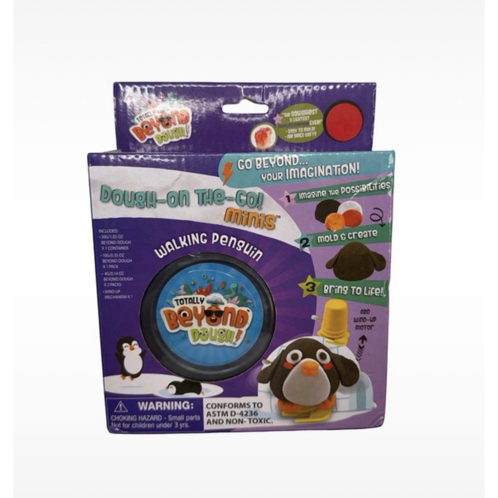 Totally Beyond Dough Walking Penguin Craft Kit New in Box